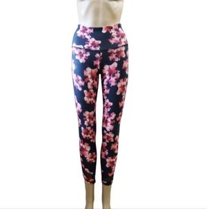 Old Navy Active Floral High Rise Ankle Legging (XS) EUC